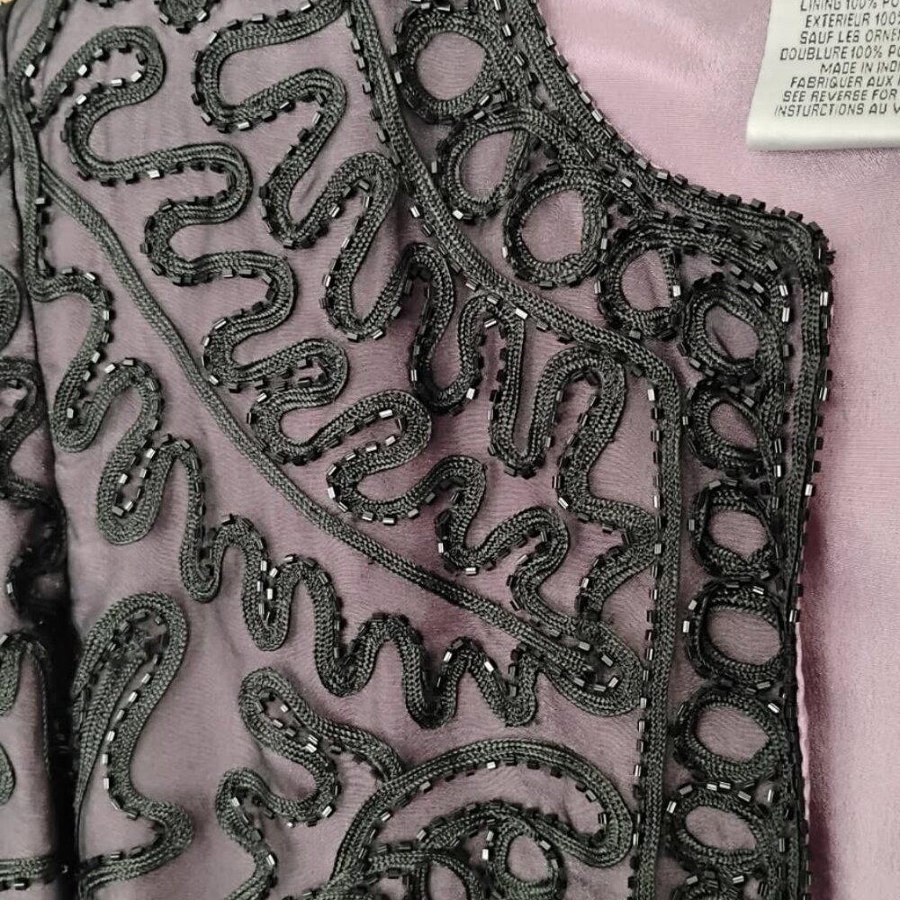 Women Beaded Jacket/Cover, Vintage 90's, Light Weight Great condition Small